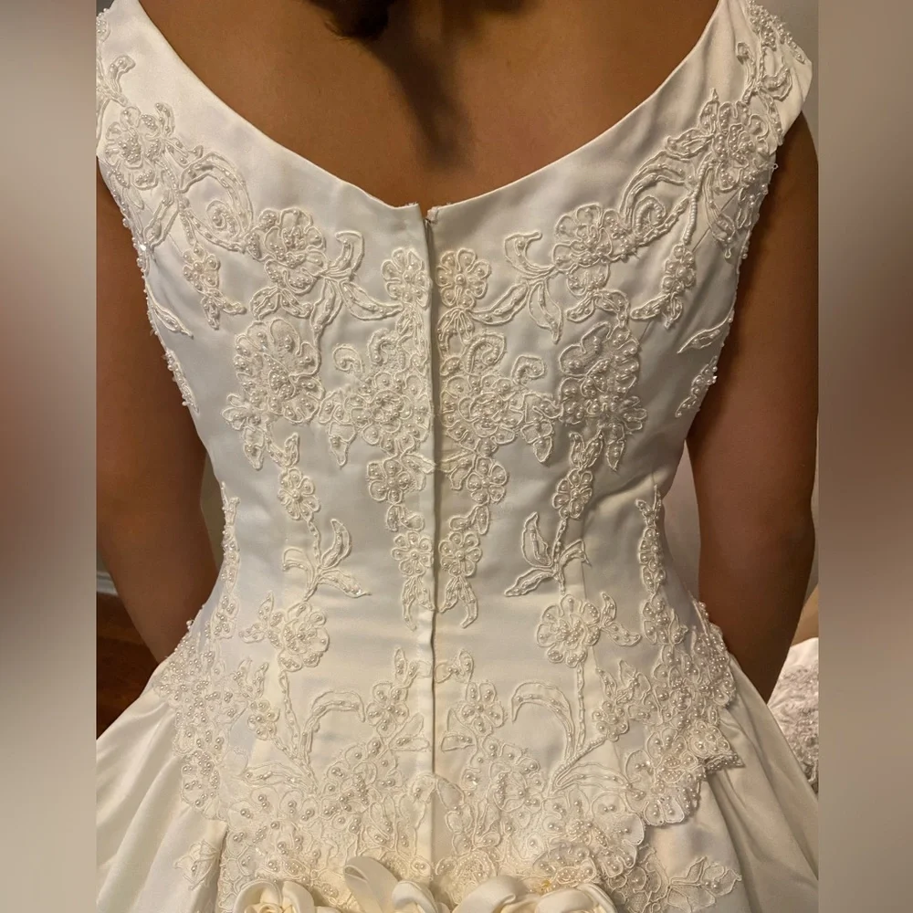 Mon Cheri Wedding dress size 14 - Picture 8 of 16